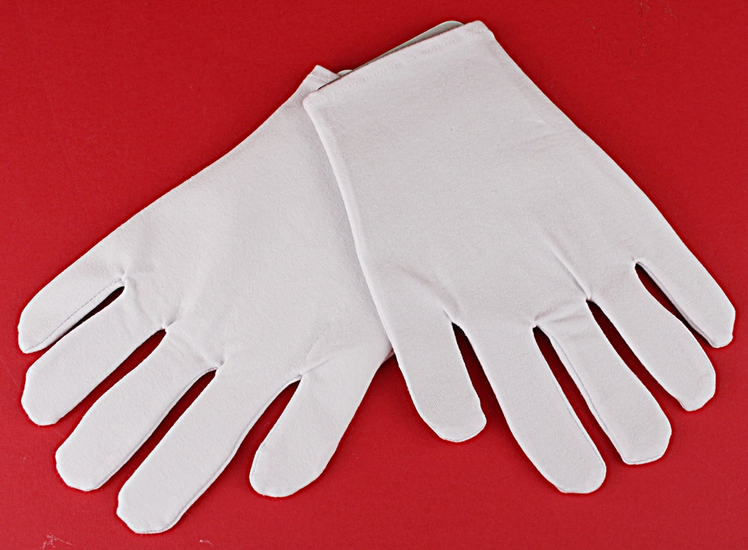 Pflege-Handschuhe weiß